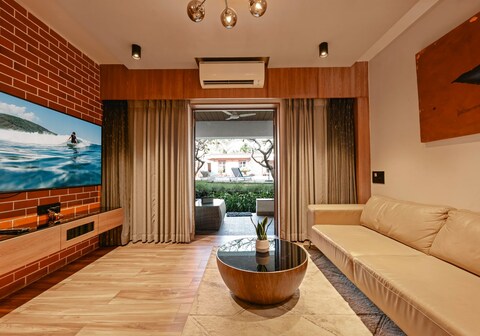 Poolside Bliss1bhk by Satiwa stays