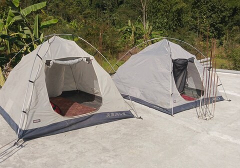 Rock and river cottages and camping