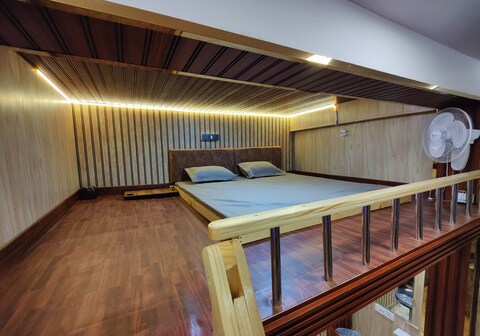 Modern room with luxury touches