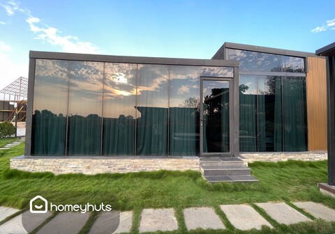 Medlin 1 | Serene Getaway with Outdoor Jacuzzi in Hyderabad by Homeyhuts