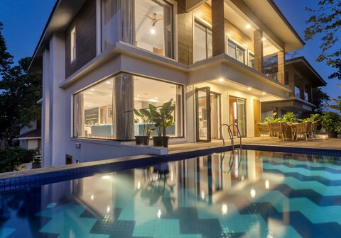 Hireavilla | Villa Polaris - Luxe 4BHK with Private Heated Pool, North Goa