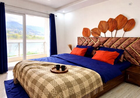 Aesthetic Boho 2BHK with Ganga View