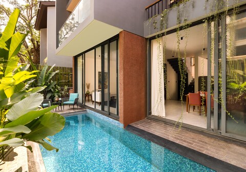 3BHK Casa Ilonka, Villa in North Goa w Pvt pool