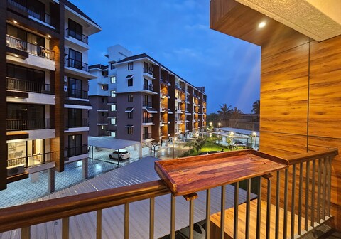 Deluxe 1bhk Apartment in Candolim
