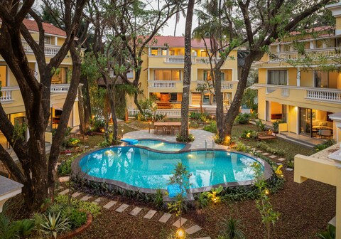 ELIVAAS Kensho Hibiscus | Serene 3-BHK Villa With Common Pool