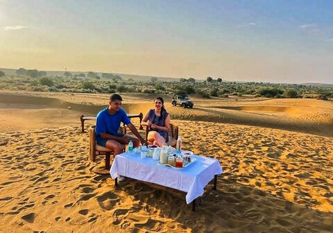 sand dunes luxury camp