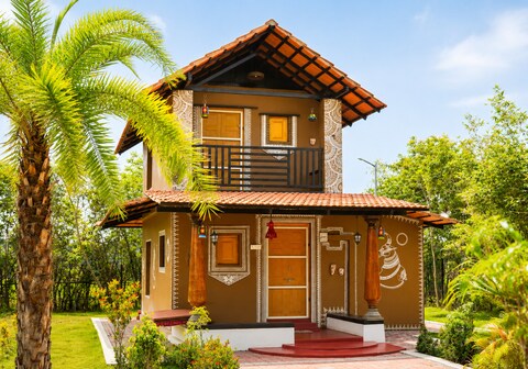 Mud Cottage 1BR Near ECR - Chennai by Homeyhuts