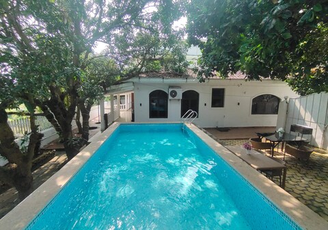 Luxurious 5BHK Pvt Pool Pet Friendly Calangute Villa