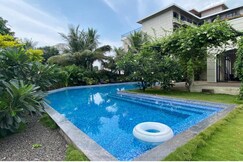 Mountain   Pool view from Balcony, Alibaug Mountain   Pool view from Balcony, Alibaug