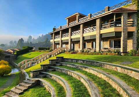 Green Pastures By Hill Country