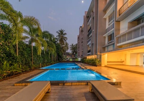 Ruhe 2 BHK Apartment in Nerul by Mangrove Stays