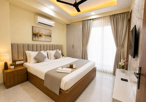Akshay Premium 1 BHK Suites Near Artemis Hospital