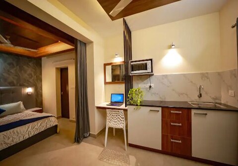 Cherry Blossom Luxury Studio Apartment by Green Royale Living Spaces