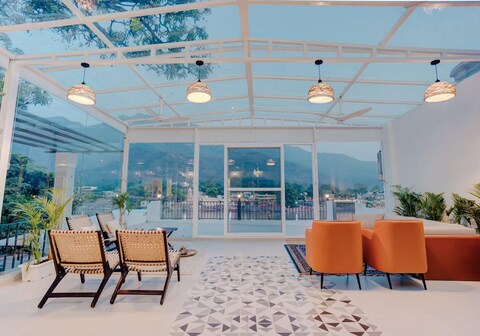 Amoha By The Ganges Luxury Glass House with Private Terrace