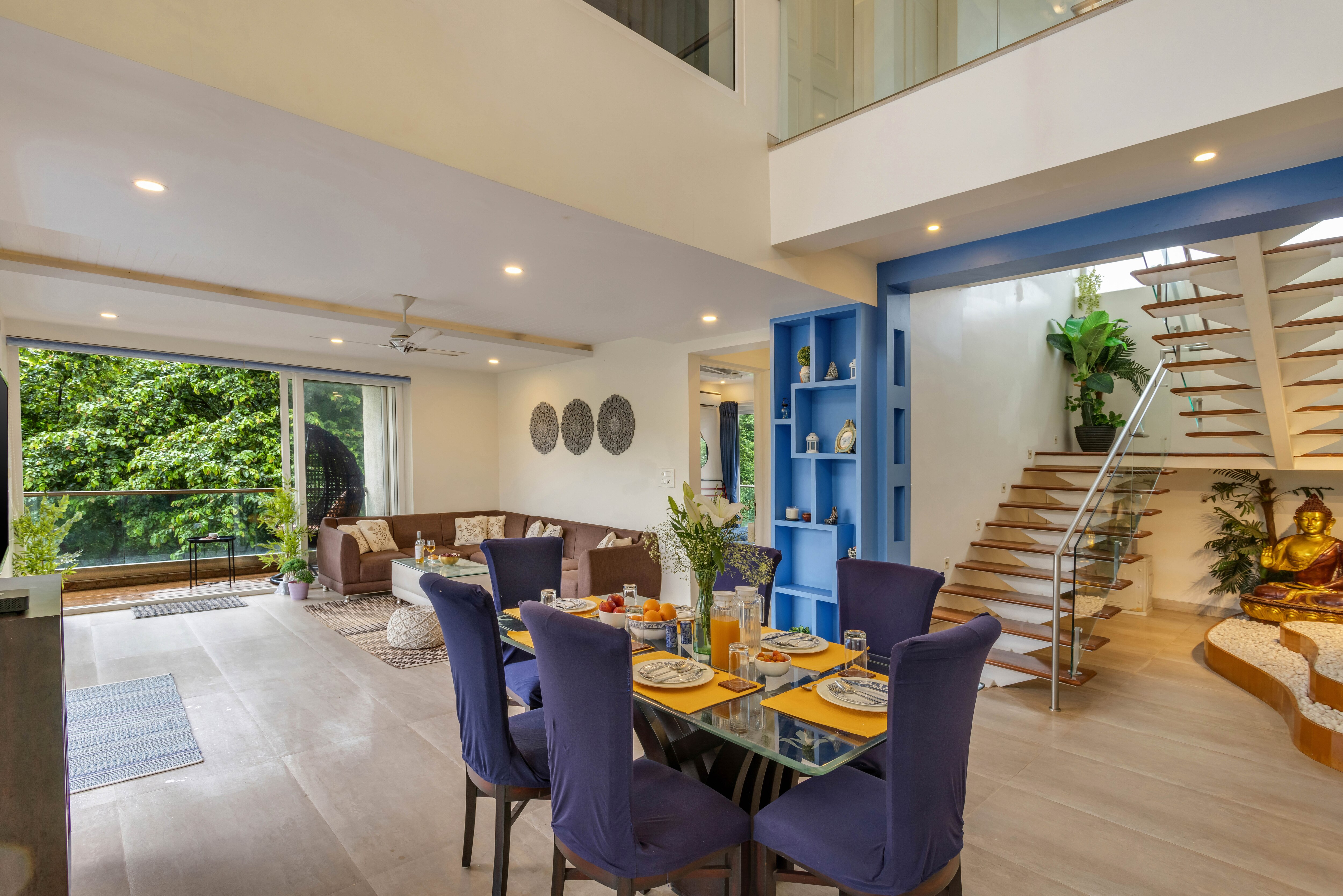 Hireavilla | Sky Villas - 3BHK Apartment w Pvt Pool in North Goa - Tap to explore photos