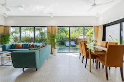 Kasu Zama | Luxury 4BR Private Pool Villa, 10 Min to Vagator Beach, Goa