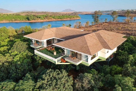 StayVista at Nihira Farms w/ Lake View