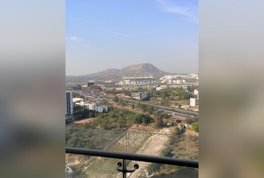 Panoramic Stadium View | 1BHK High Floor Apartment