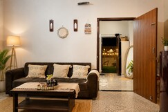 The Soul Stays Anvaya 1bhk back garden Patio, Jaipur