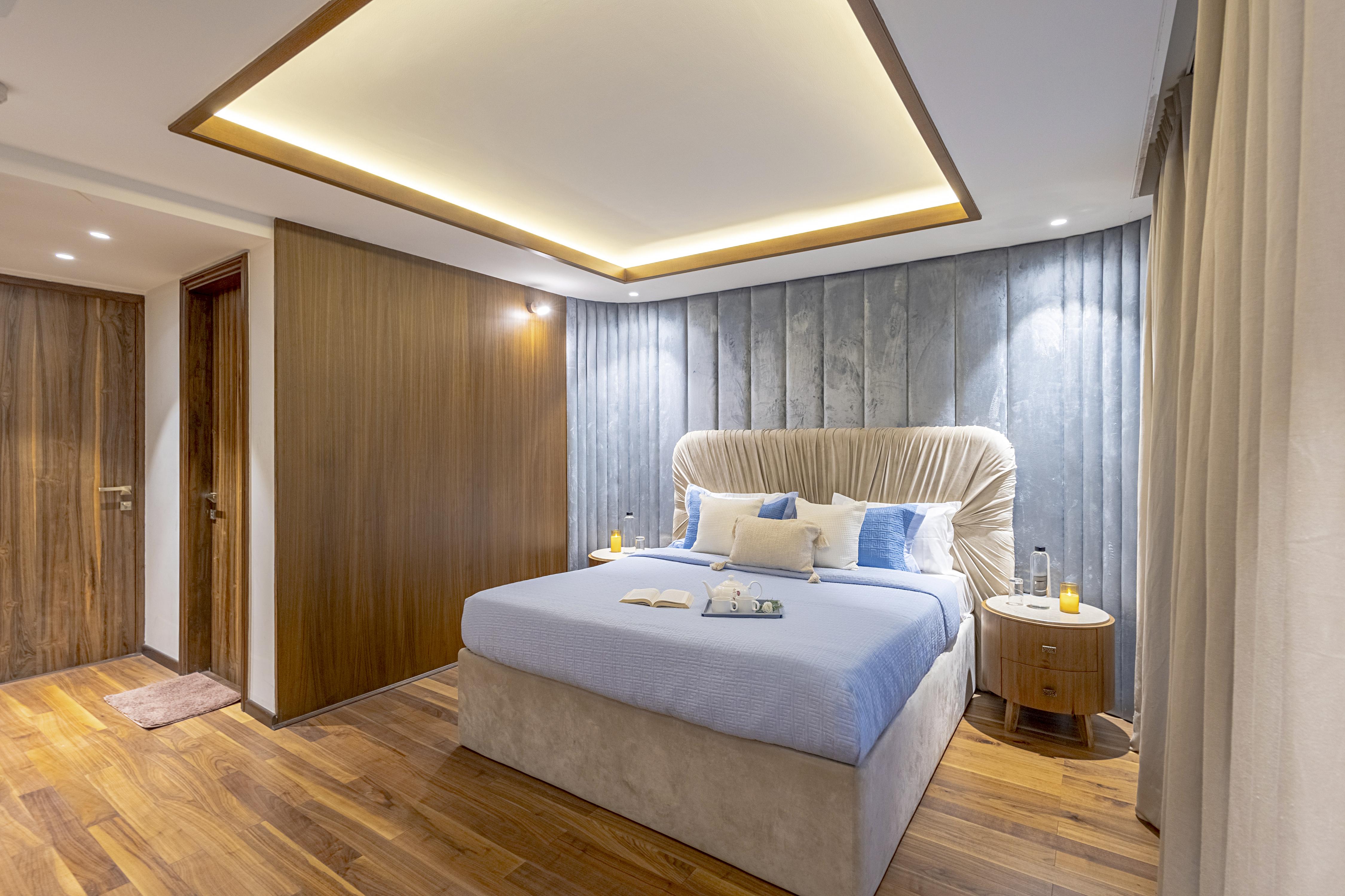 Alaya Stays Manhattan 1804 | 3 BHK Duplex With Stunning Views, Office & Stylish Bar - Tap to explore photos