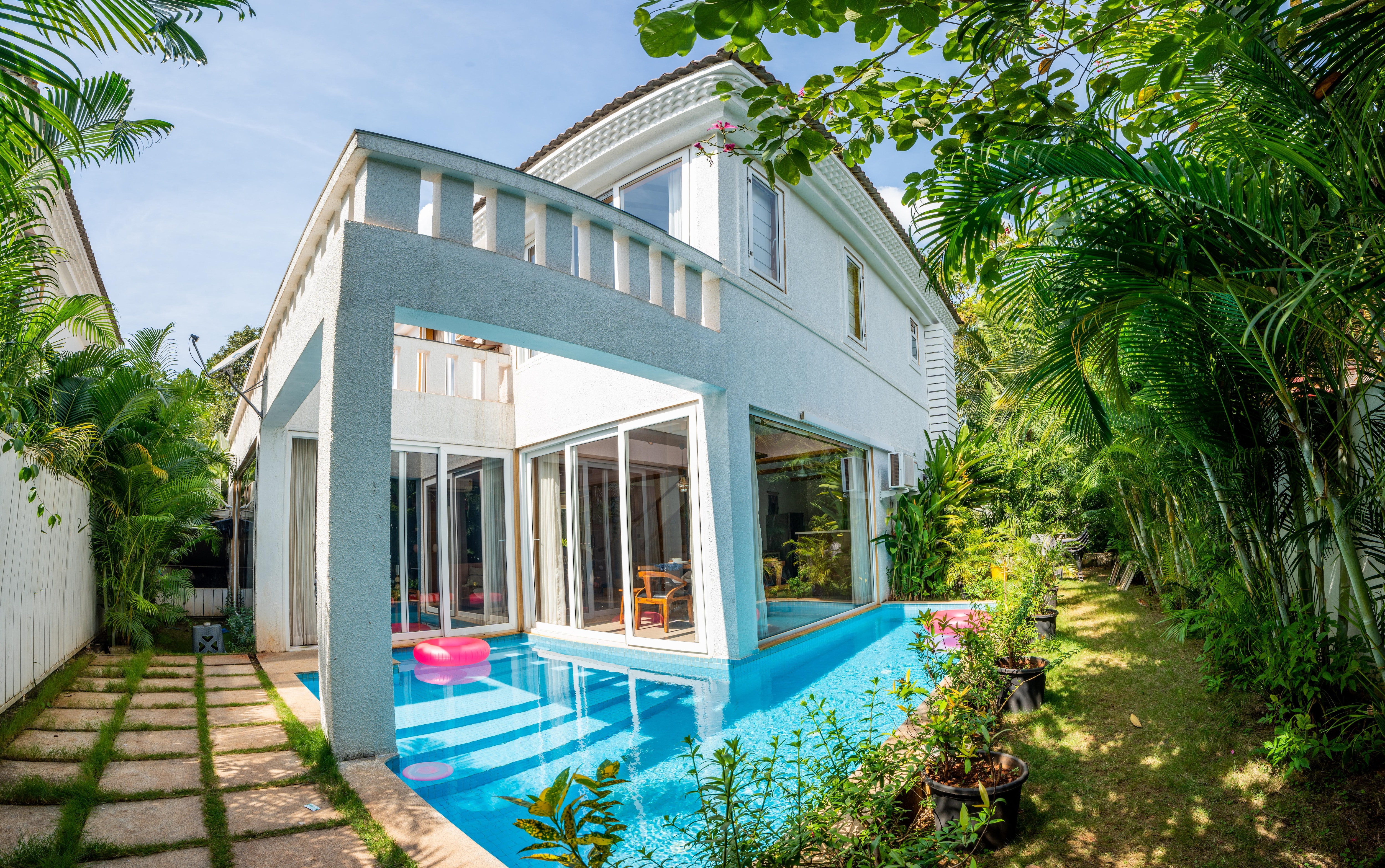 3 BHK Villa with Pvt Pool & Terrace - Tap to explore photos