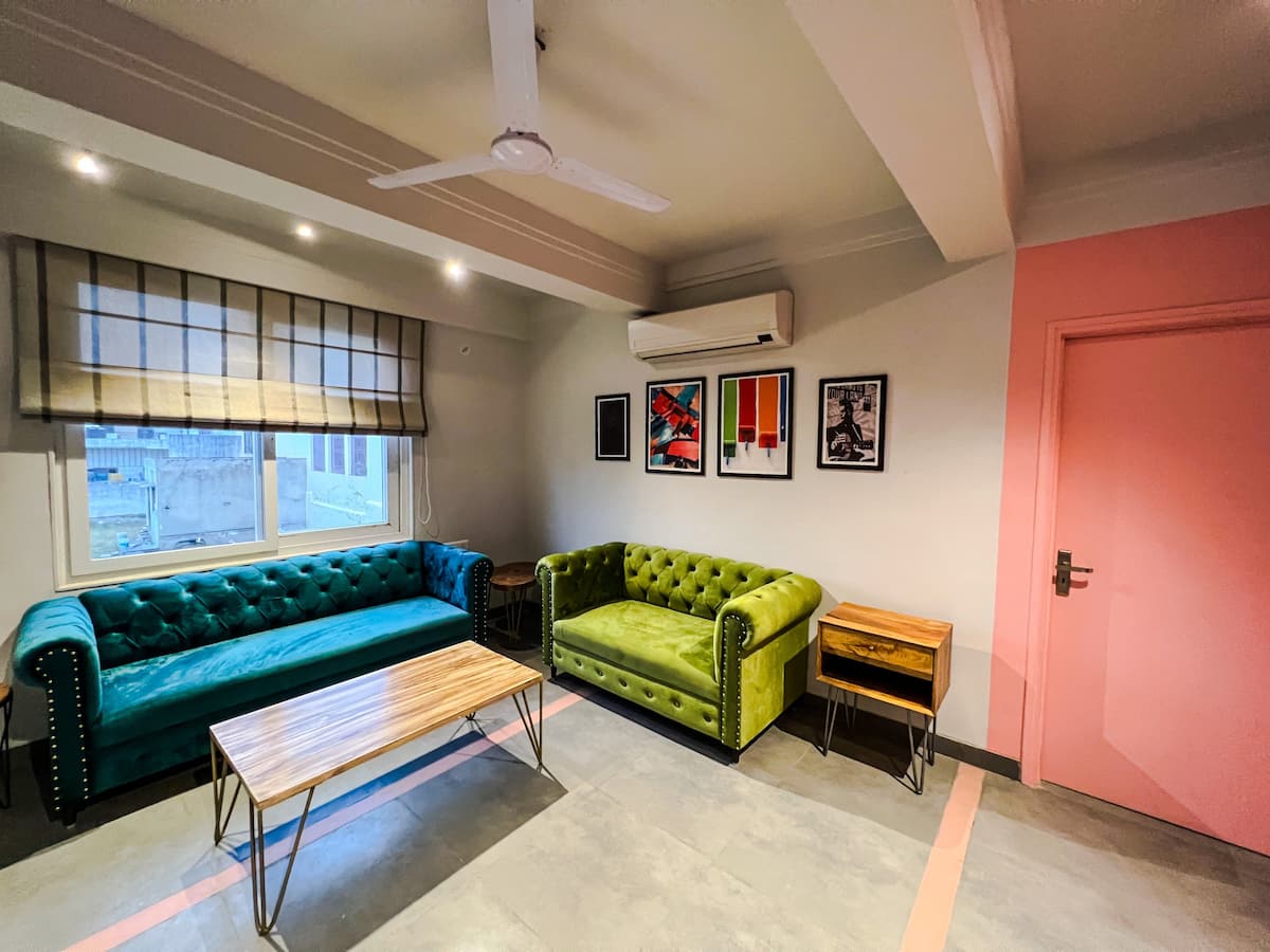 One Uptown 102 (modern 2BHK loft) - Tap to explore photos