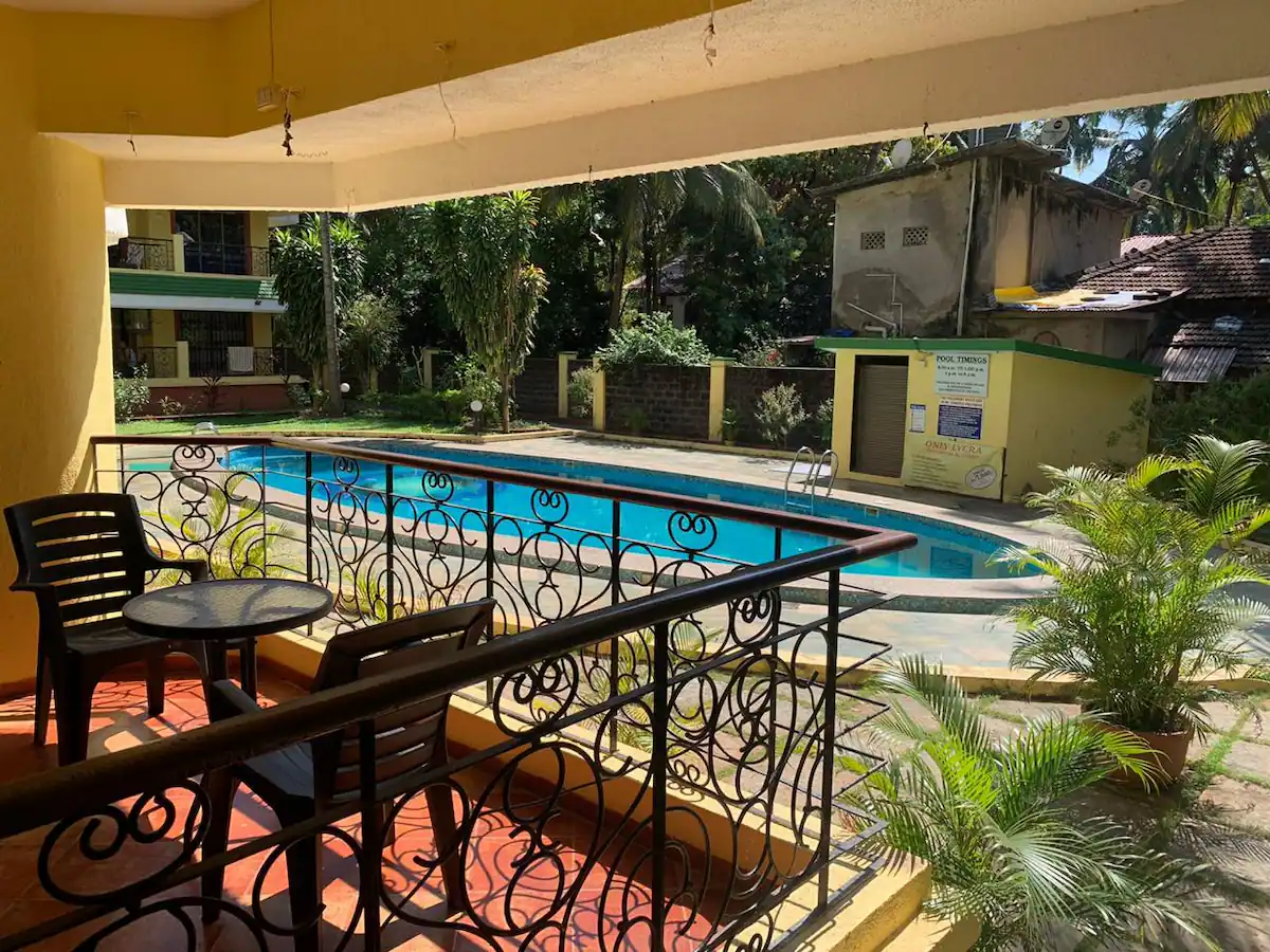 2BHK Apartment near Baga Calangute B2 - Tap to explore photos