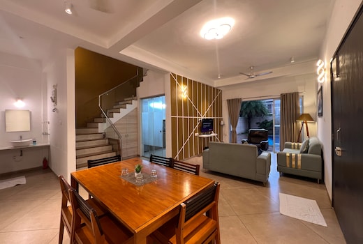 Touchwood 4BHK Villa with Pvt Pool By Stellar Stays
