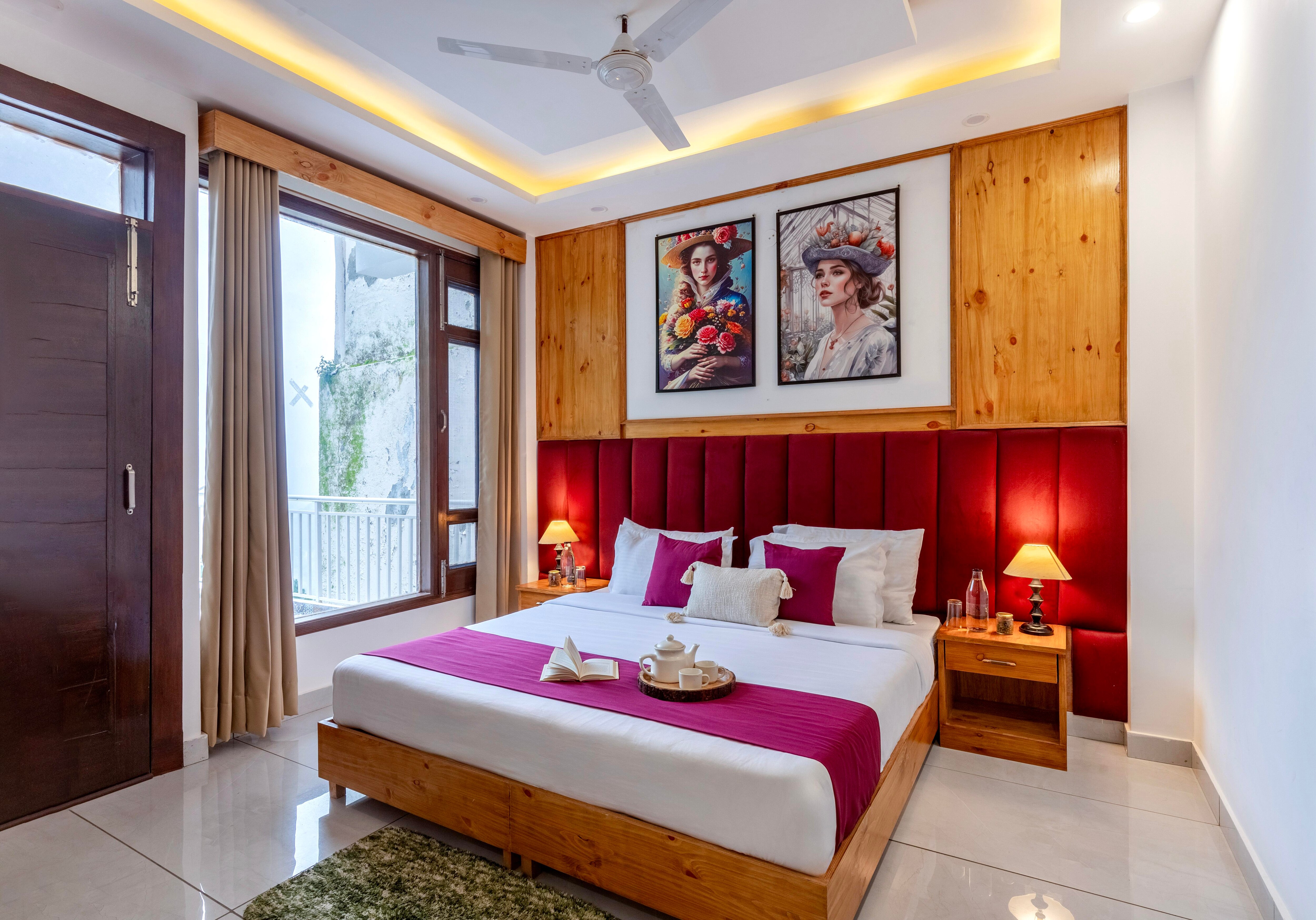 Alaya Stays 3 BHK balcony with views | Amora Vista - Tap to explore photos