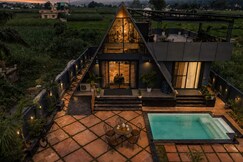 Luxe A Frame Villa Pool Forest View, Dehradun