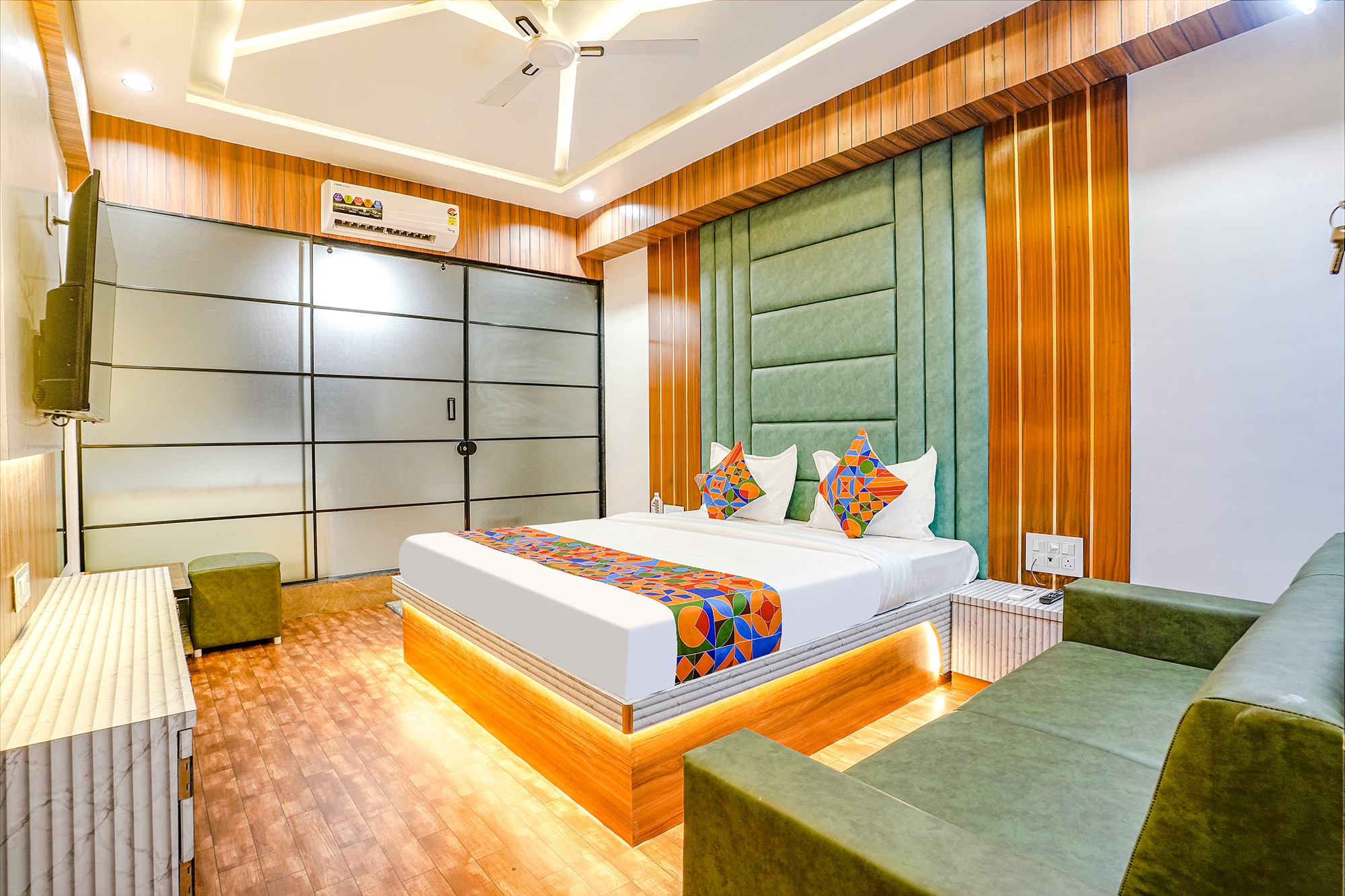 FabHotel Max - Nr. Aditi hospital (120M) - Tap to explore photos