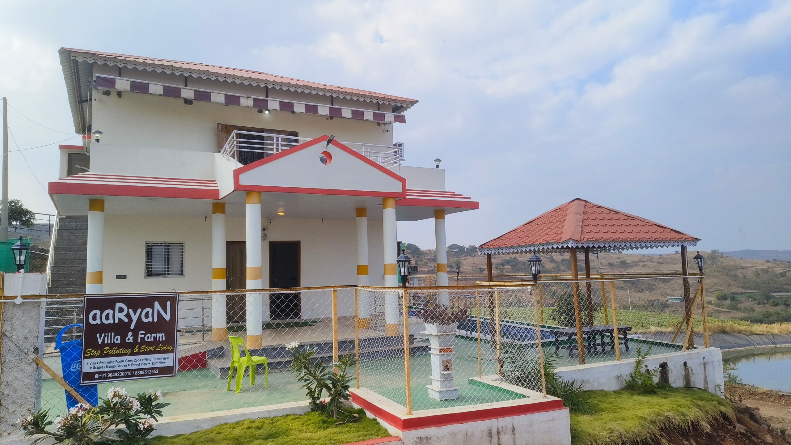 Luxury villa with Mountain view 1