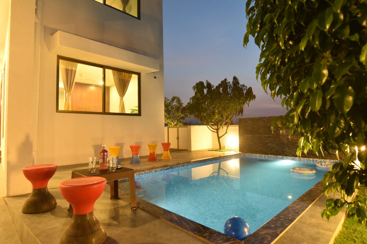 Jannat Villa 3BHK with Pvt Pool - Tap to explore photos