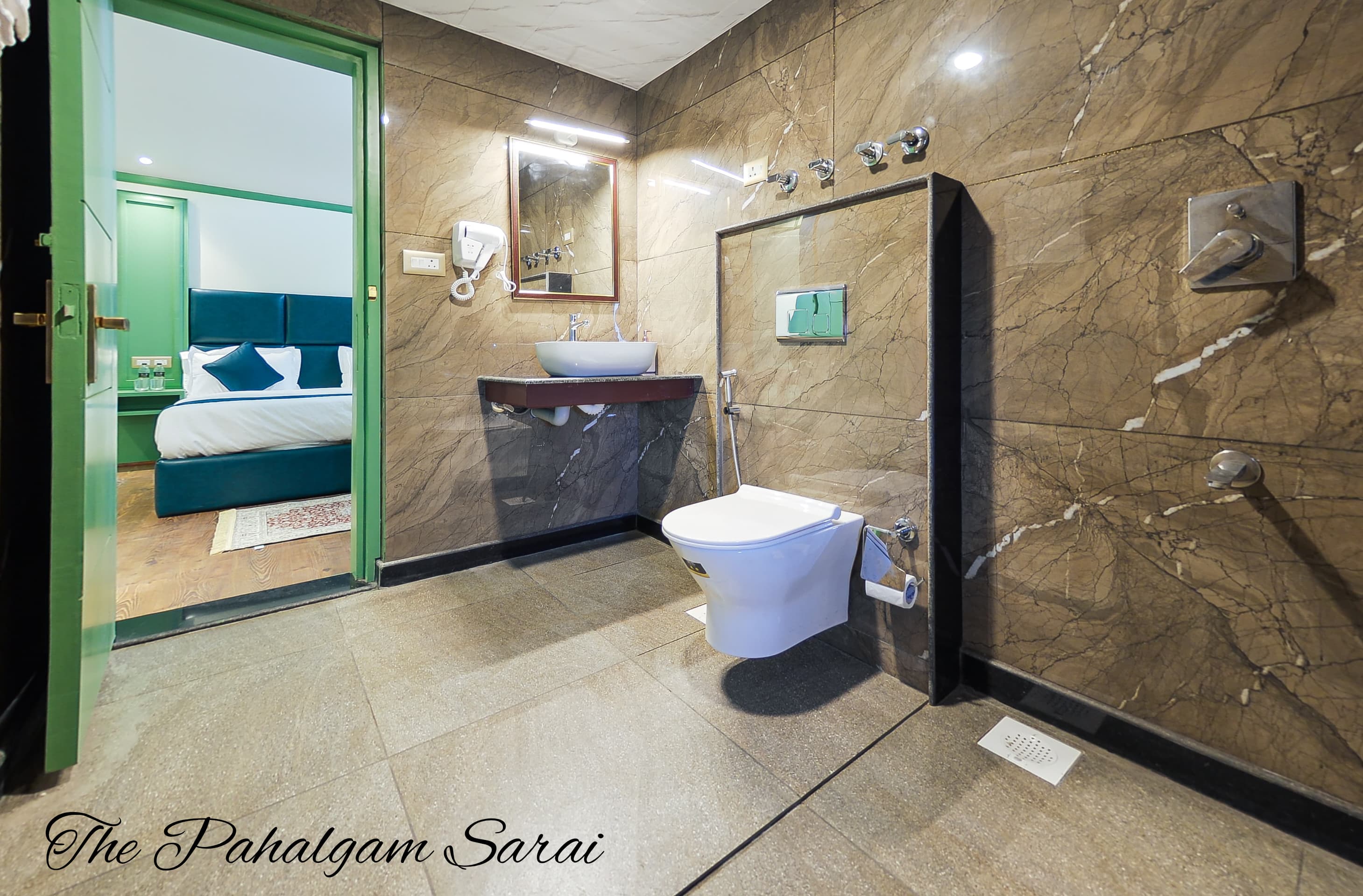 The Pahalgam Sarai - Tap to explore photos