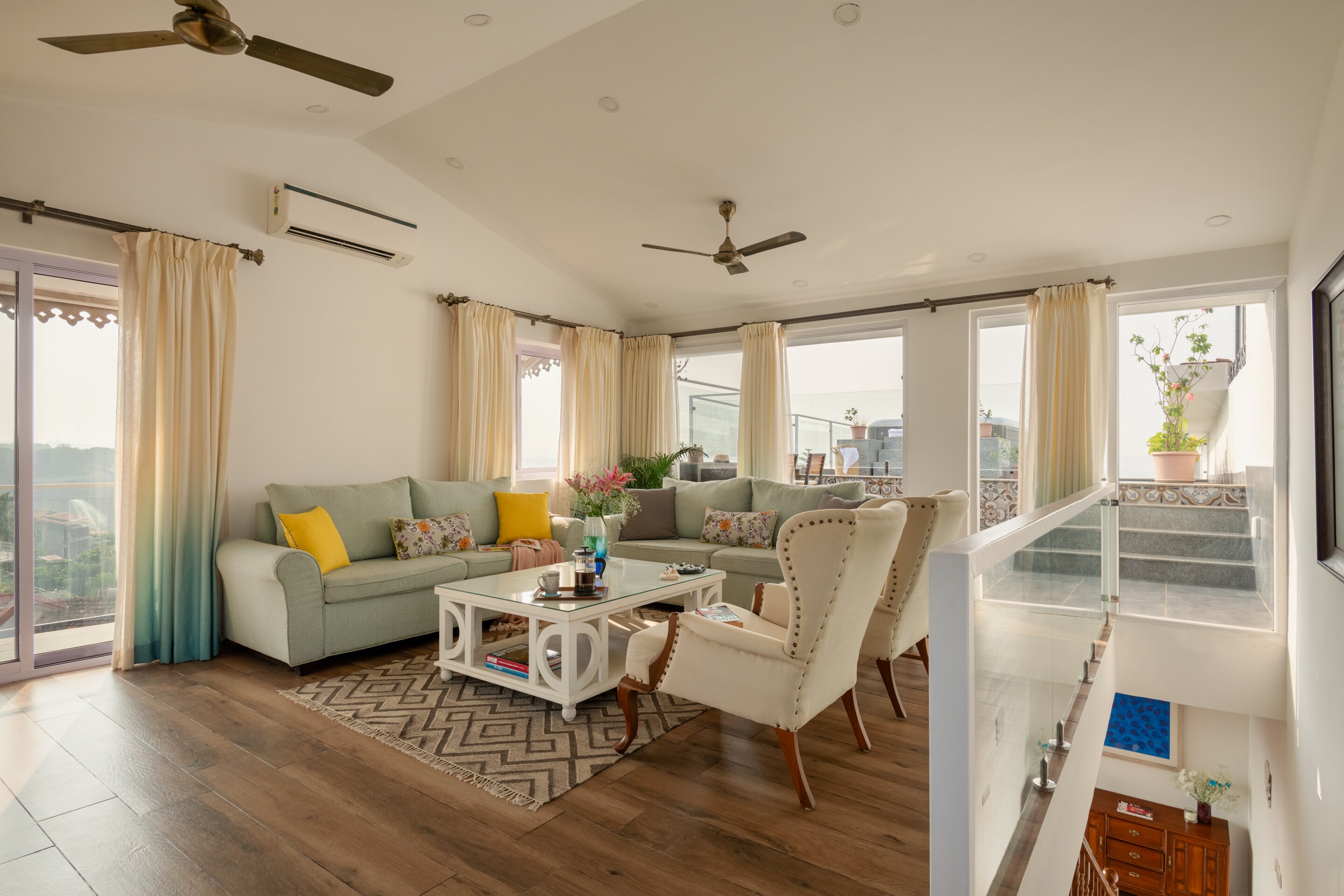 3 Kings 4BHK sea-facing villa in Reis Magos by the Bluekite (DB 7&9) - Tap to explore photos