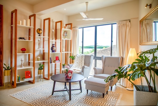 Mahabal's Mandovi Grandeur | 4BHK Ultra Luxury RiverView Villa with Pool & Jacuzzi at Panjim