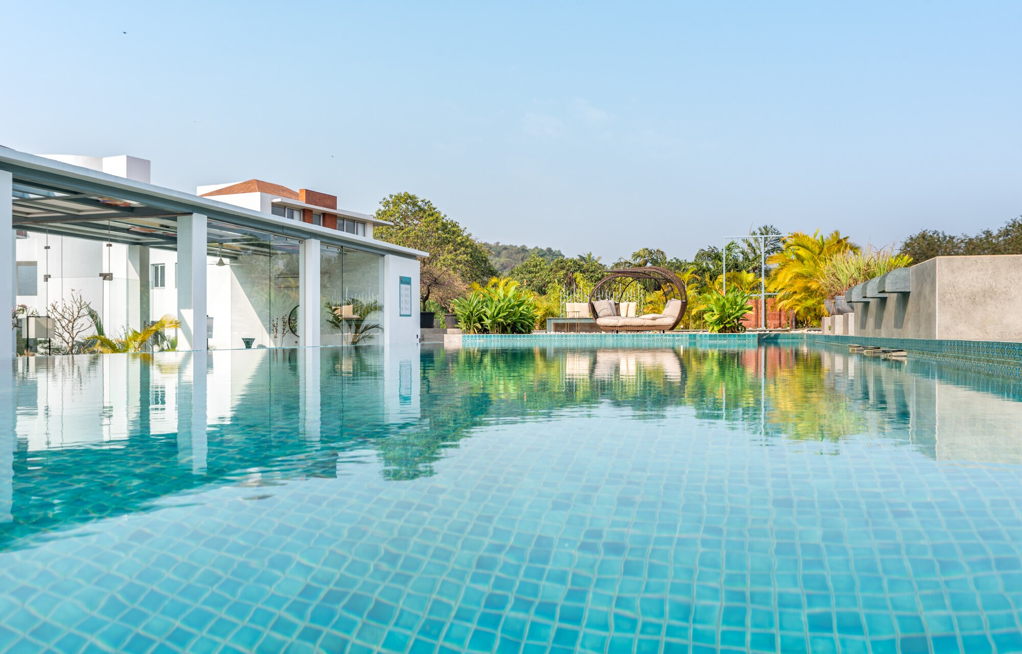 El Arbol - 2 BHK Near Candolim by The Blue Kite (203) - Tap to explore photos