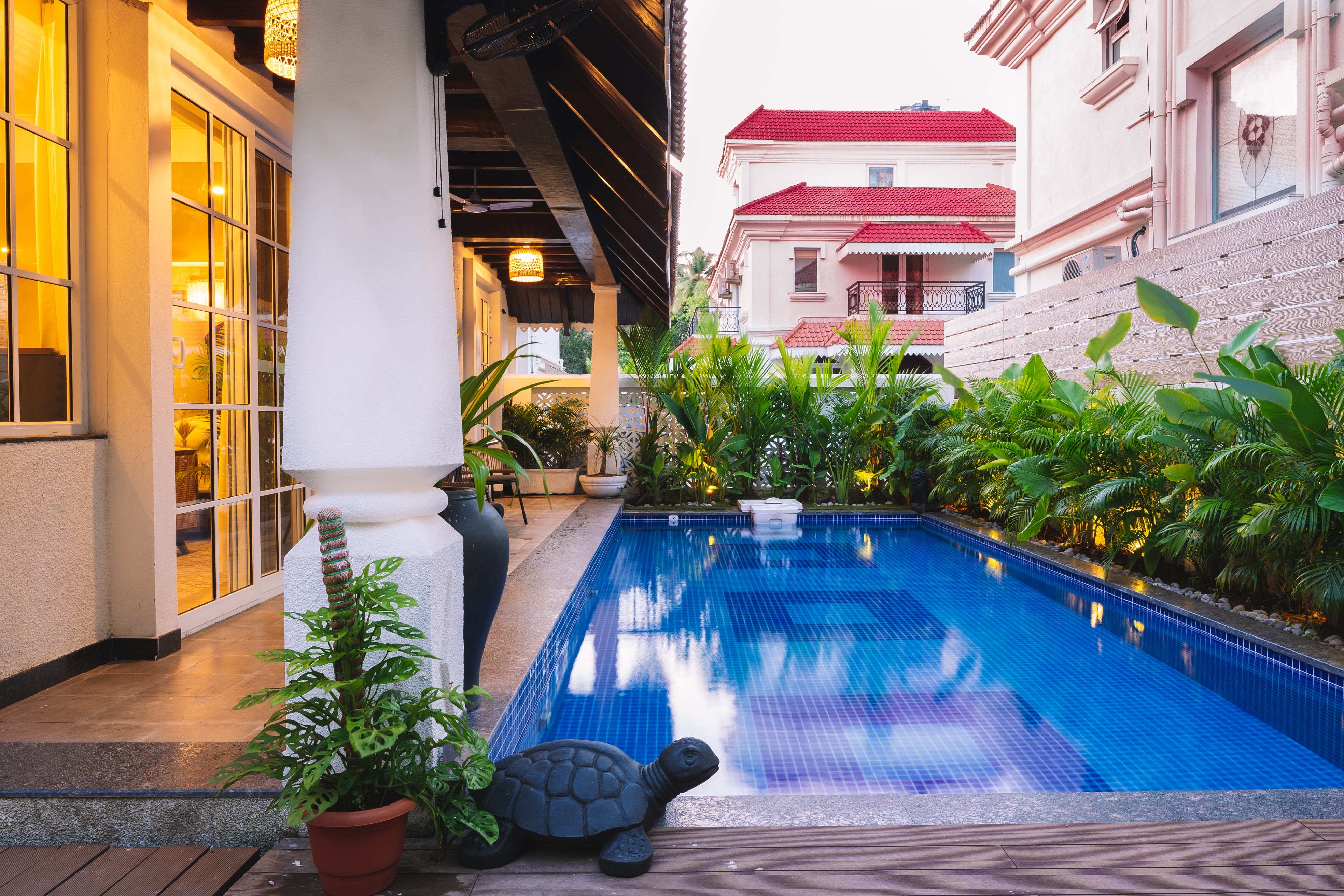 Sabr - 4 BHK Lavish Private Pool Villa by Vio Stays - Tap to explore photos