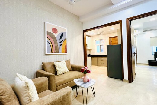 BluO 2BHK City Centre - Balcony, Lift, Terrace