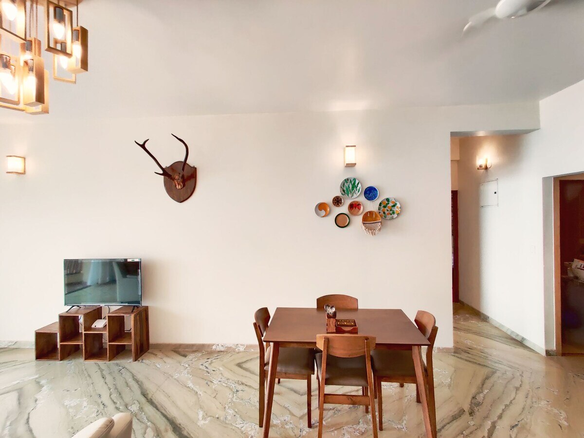Splendid Sea Facing 2BHK Apartment near beach (E 201) - Tap to explore photos