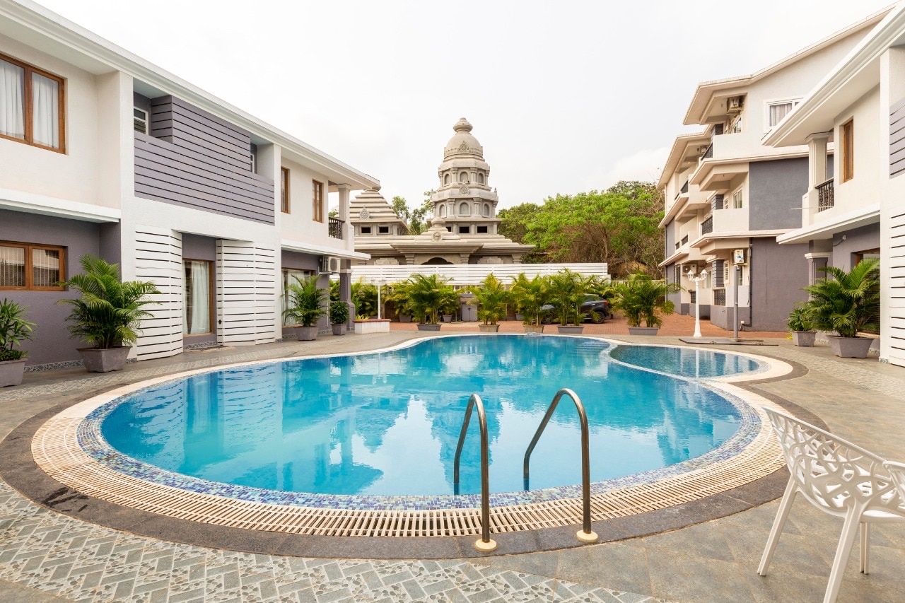 3bhk villa with a pool - Tap to explore photos