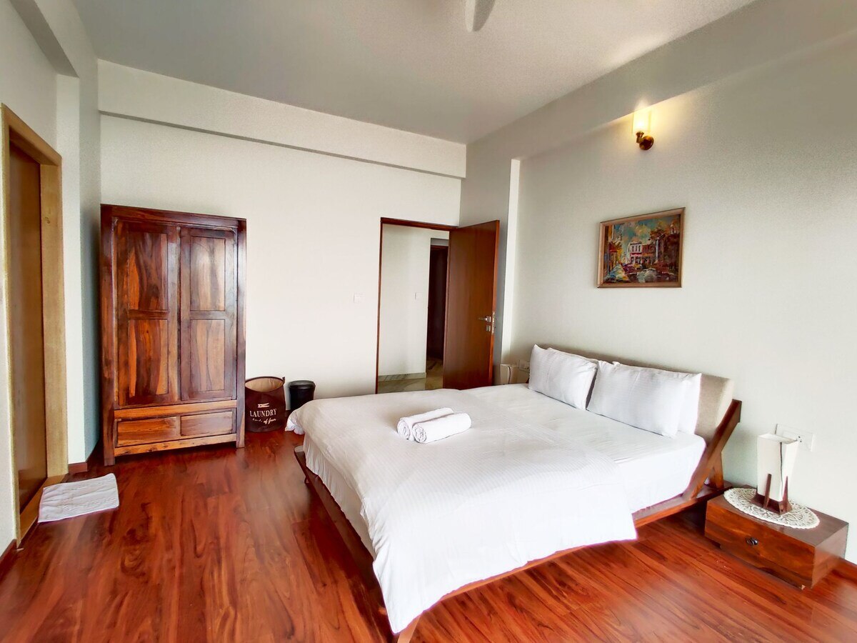Splendid Sea Facing 2BHK Apartment near beach (E 201) - Tap to explore photos
