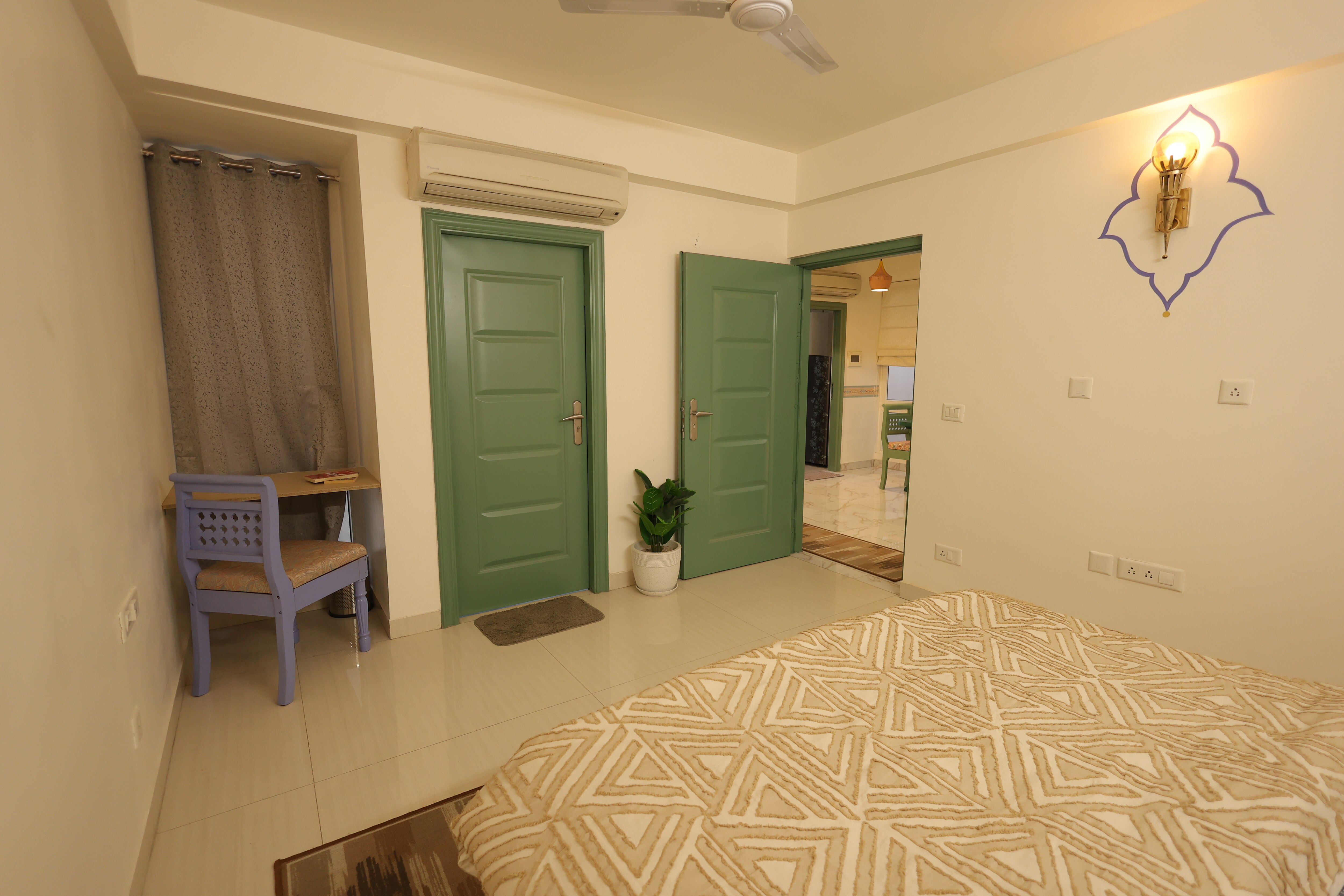 Dr D s  3BHK Penthouse w Private Terrace   Cook - Tap to explore photos