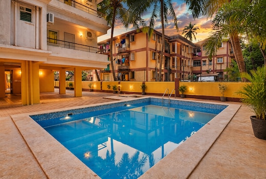 CalanguteBaga2BHK/Pool/Beach/Parking/Kitchen/N0-10