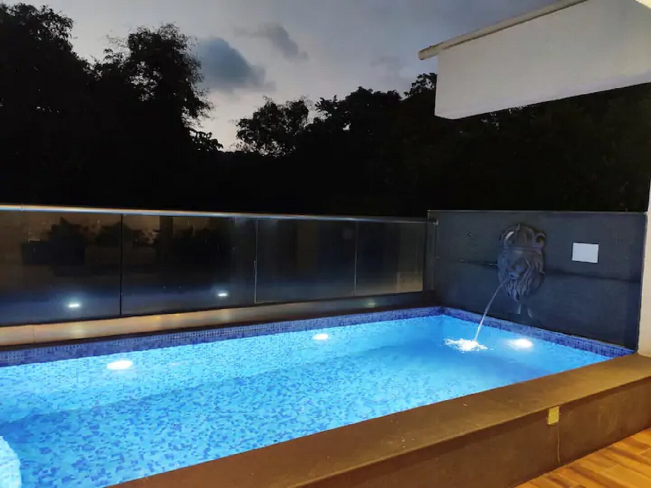 Gorgeous 3 BHK Apartment with Private Pool - Tap to explore photos