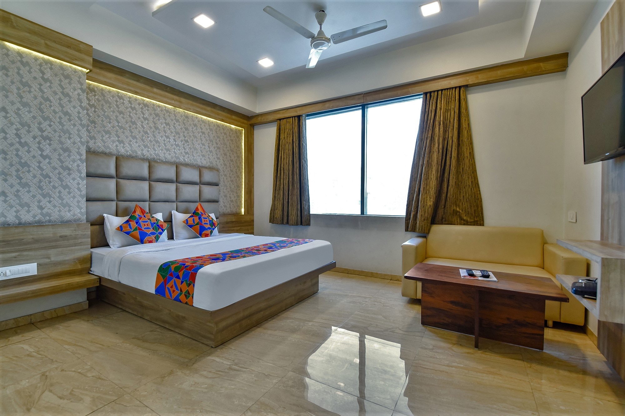 FabHotel Hill Park - Inside Suryam Trade Center - Tap to explore photos