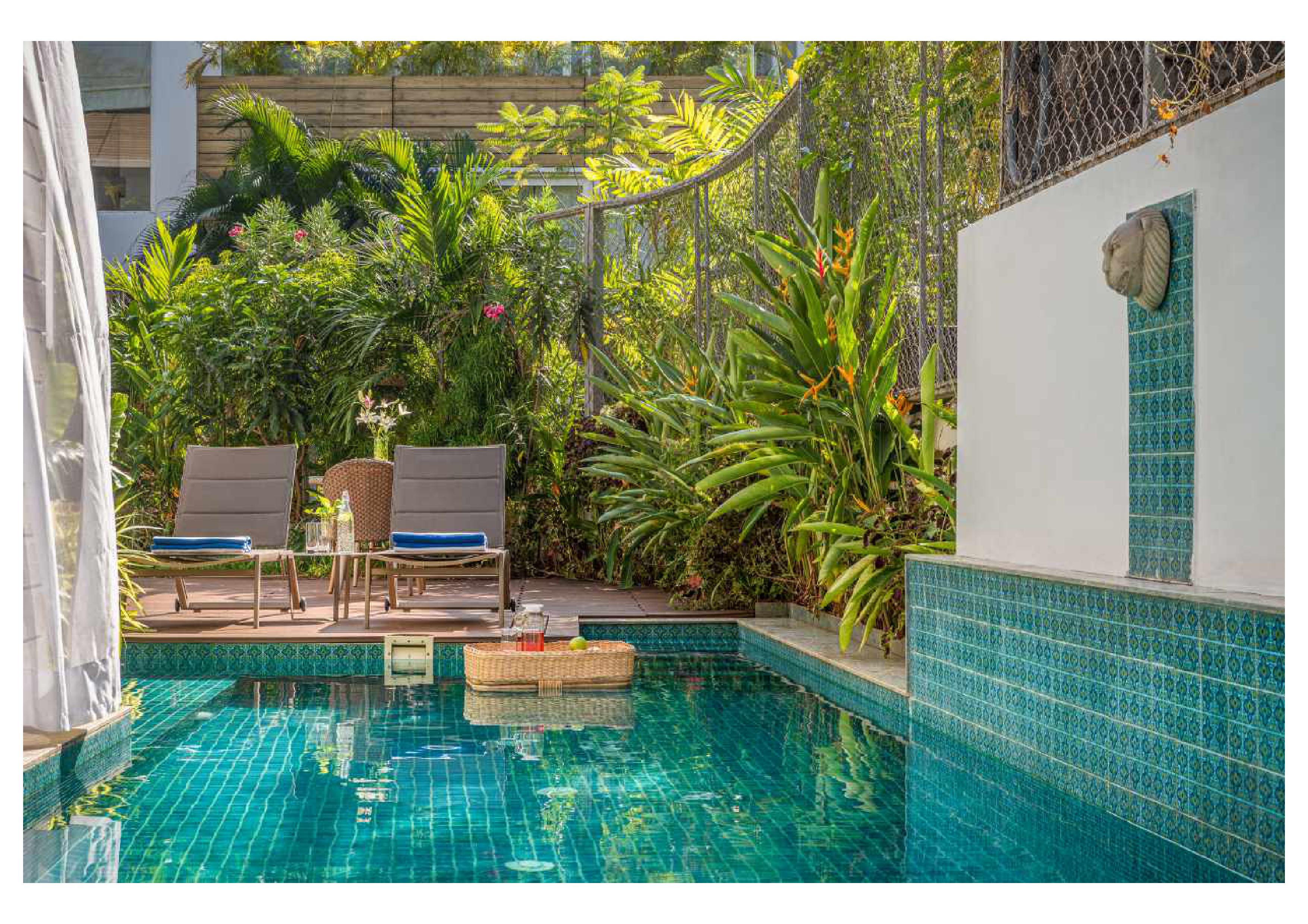 La Maroma - 3 BHK Private Pool Villa at Anjuna by The Blue Kite (08) - Tap to explore photos