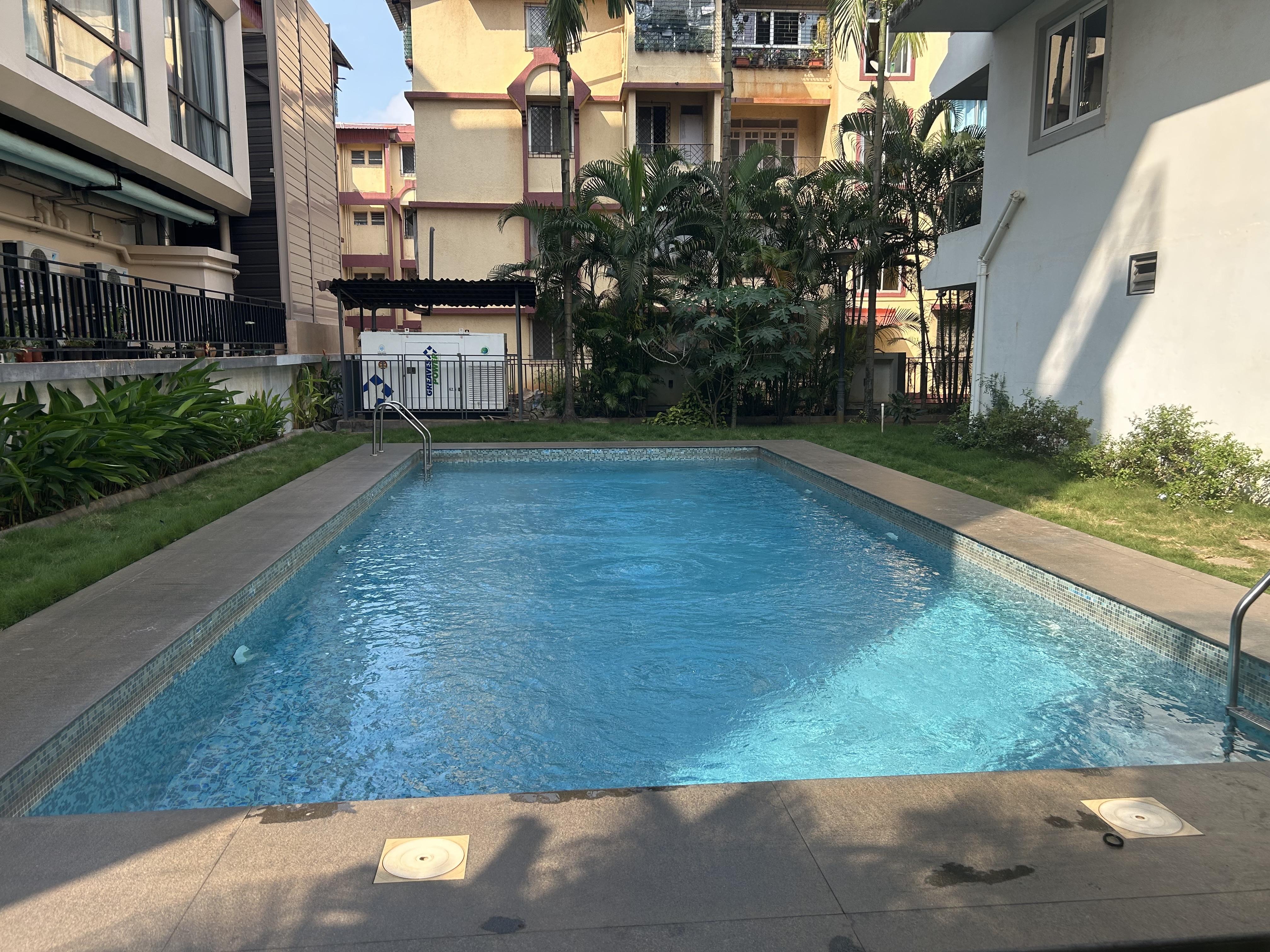 Spacious 1 BHK   Pool facility - Tap to explore photos