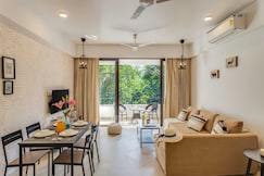 Cozy 1BR in Candolim Walking distance to Beach | Hireavilla, Goa