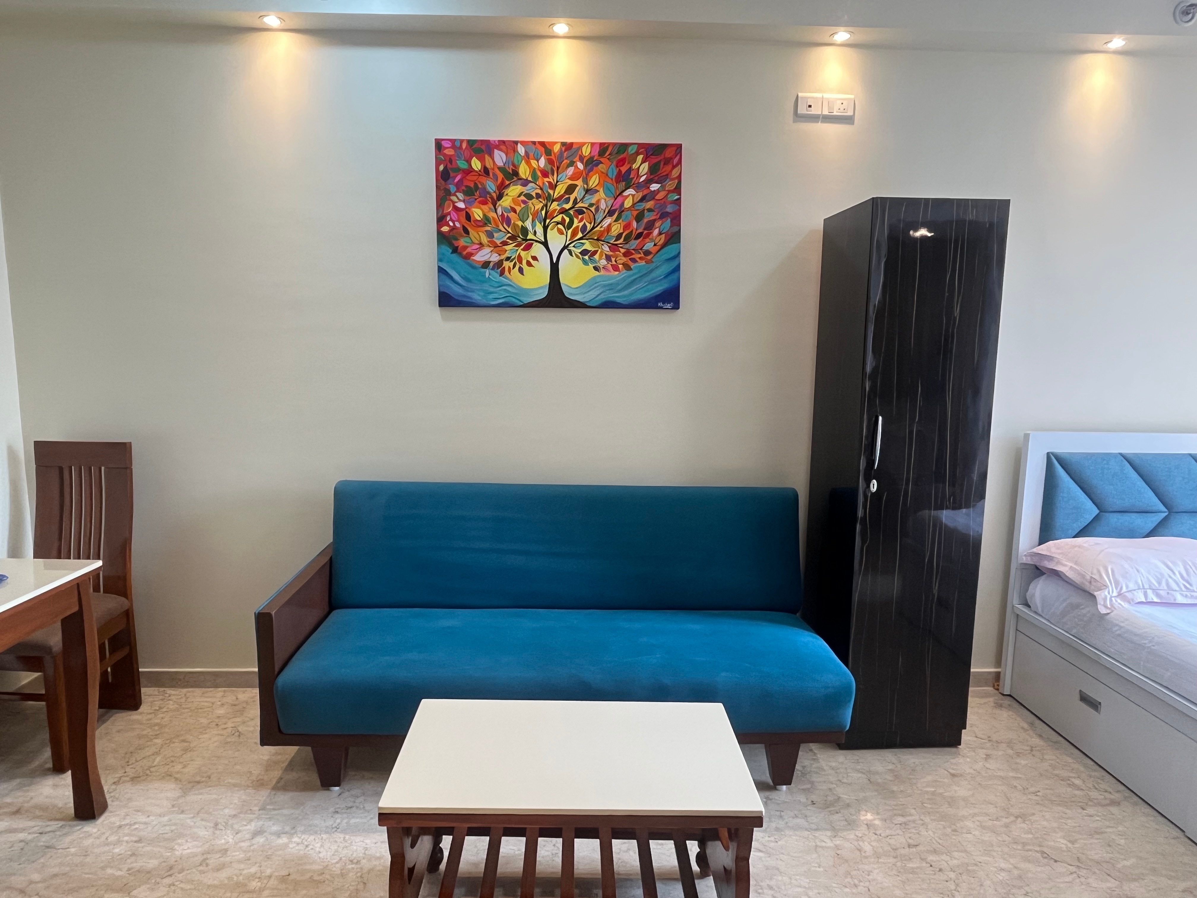 Picturesque Lake View Studio Apartment at Hiranandani Estate Thane - Tap to explore photos